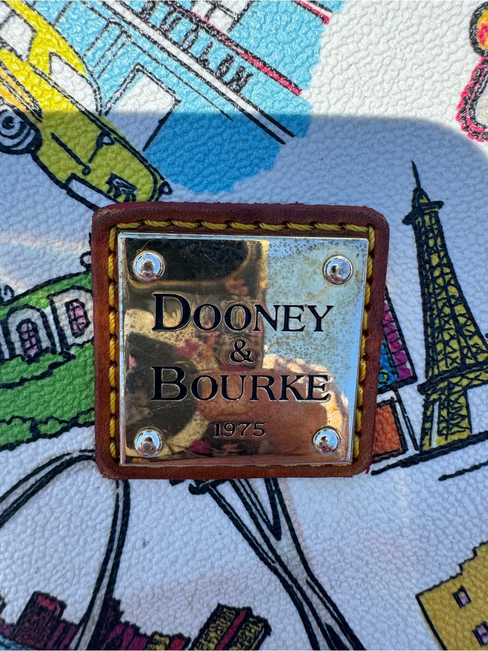 Dooney & Bourke Americana Landmark/Road Trip Tote - Picture 4 of 16